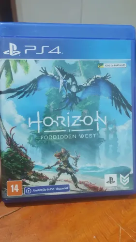 Forbidden west ps4 com atualização ps5