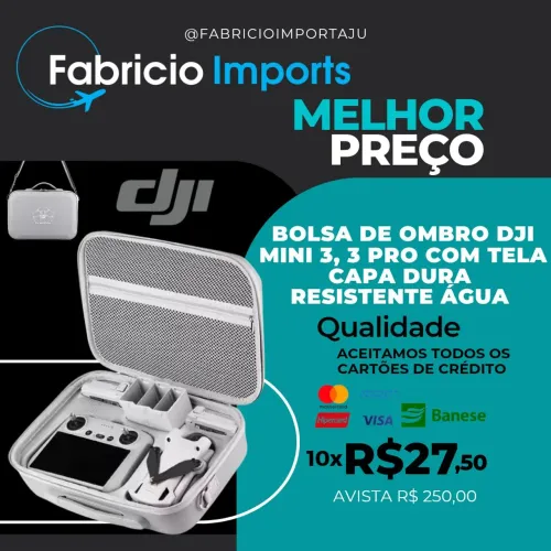 BOLSA DE OMBRO DJI MINI 3 COM TELA