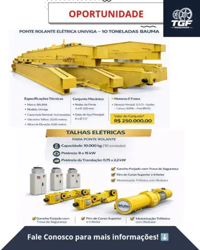 Ponte rolantes bauma