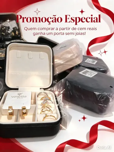 Semi jóias 18k um ano de garantia acompanha certificado e peças antialérgica