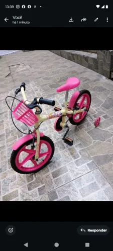 Bicicleta infantil 
