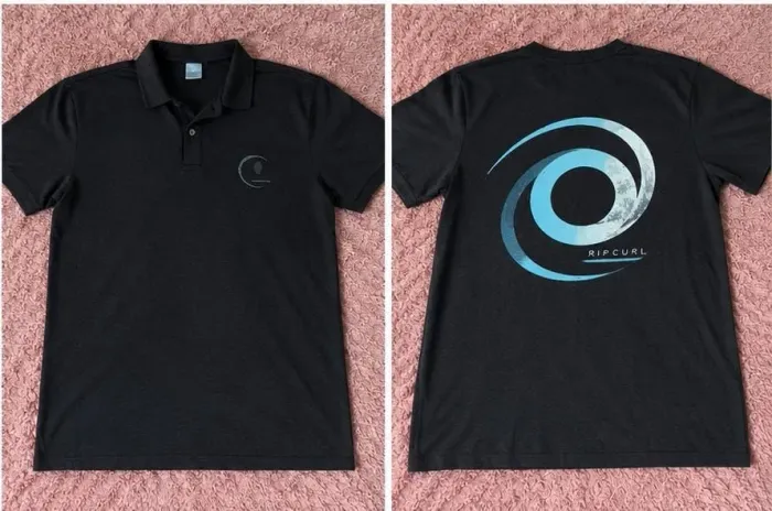 Blusa de manga masculino com estampa