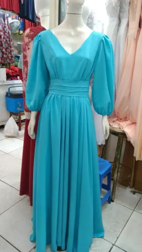 Vestido azul!