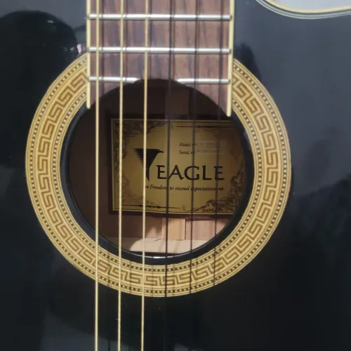 VENDO ESSE VIOLÃO EAGLE MUITO BOM É UM ÓTIMO VIOLÃO MEU WHATSAPP *