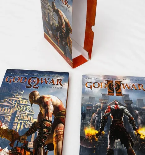 Livros God Of War - Volumes I & II (Vendo Juntos ou Separados)