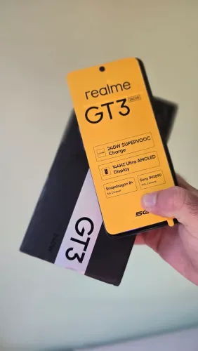 Realme GT3 5g em 10x sem juros com 1 Terá de armazenamento