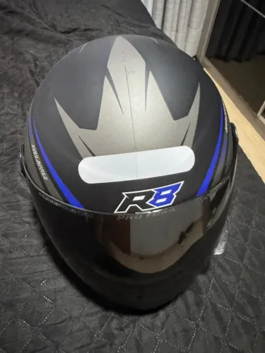 Capacete Fechado UNISEX Pro Tork R8 Azul Tamanho do capacete 60