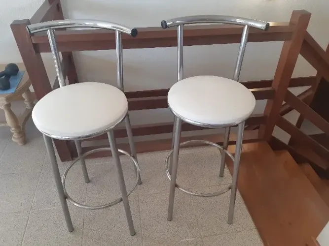 Bancos altos para área de lazer - conjunto