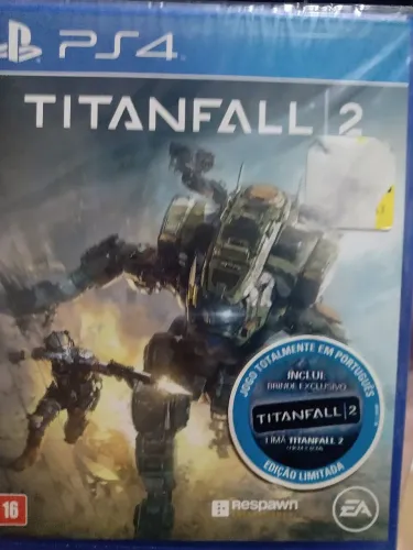 Titanfall 2 Lacrado Playstation 4 Com Brinde Exclusivo Feito Só para o Brasil