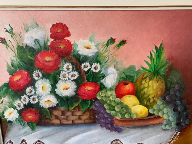 Tela Pintura a Óleo 