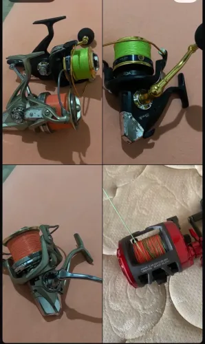 Carretilha e molinete