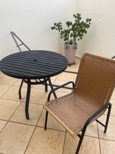 Conjunto Area externa 4 cadeiras - PARA RETIRAR