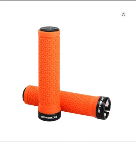 Par Manopla Mtb Riderace Laranja