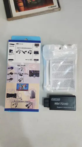 Adaptador HDMI Super Nintendo Game Cube e Nintendo 64