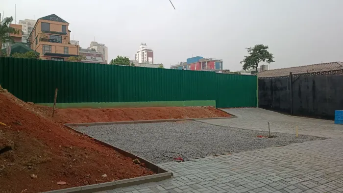 Assentamento de piso intertravado 50/m2