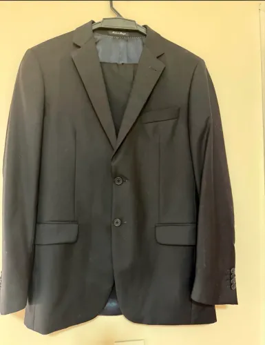 Terno Brooksfield slim, preto