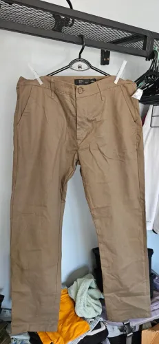 Calça Sarja Alfaiataria - Marrom (Nova) - Tamanho: 44
