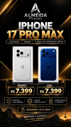 iPhone 17 Pro Max 256 GB Lacrado.