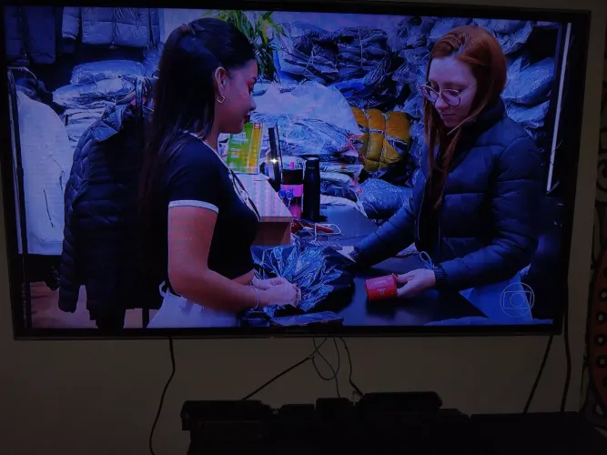 Tv 46 Samsung c defeito