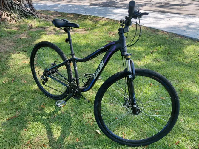 Bicicleta Caloi Lotus aro 29 freios a disco com nota fiscal.