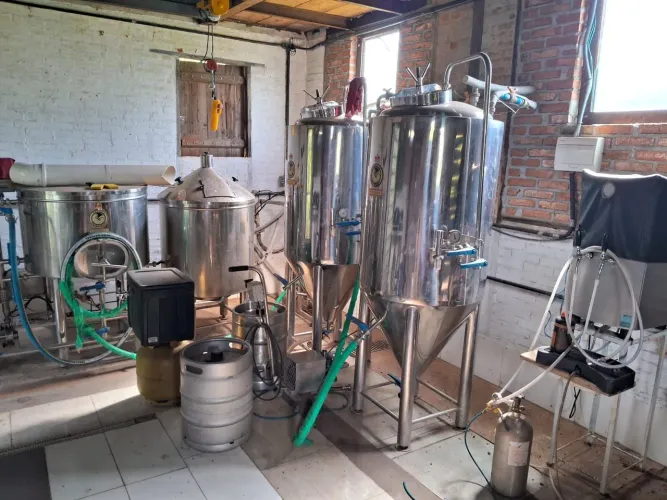 Cervejaria inox completa