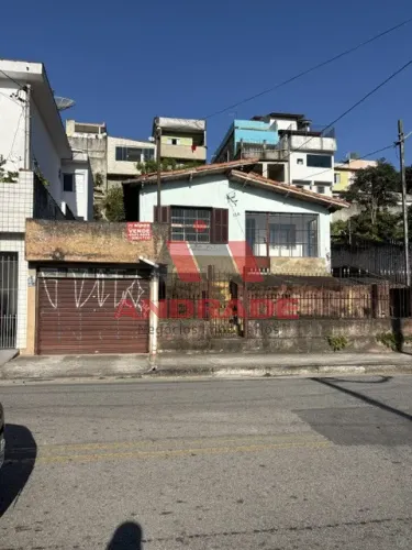 CASA ANTIGA COM TERRENO JARDIM ZAIRA MAUÁ SP