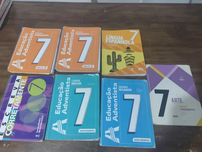 Livro educação adventista sétimo ano