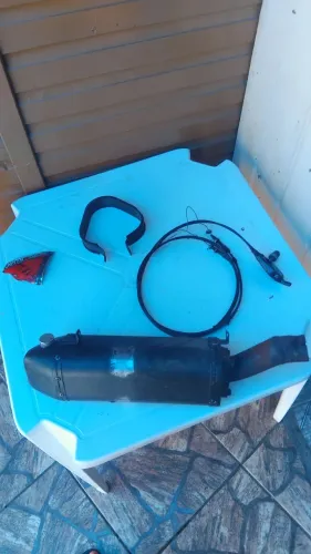 Es escapamento 2 wey para honda cb 250 twister 