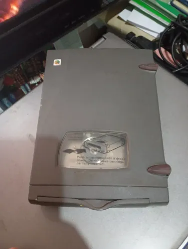 Disco rígido externo removível antigo SyQuest 230MB