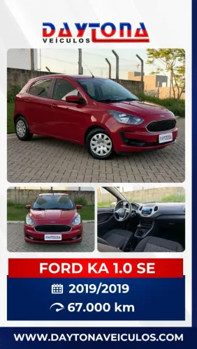Ford KA 1.0 Se/se Plus Tivct Flex 5P 2019