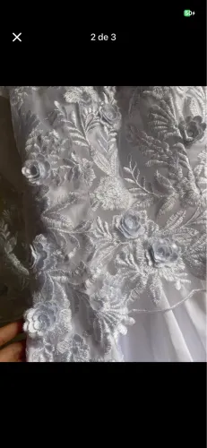 Vestido de casamento usado uma vez - INTACTO 