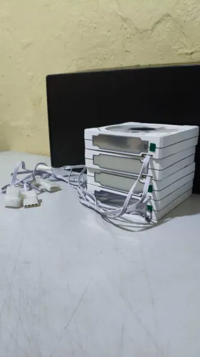 Kit de 4 Fans Hayom ARGB