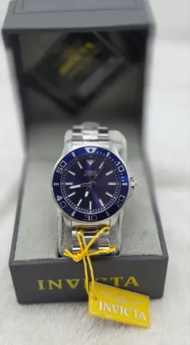 Relógio Invicta Pro Diver Azul 43mm Original Aço Inox Novo Na Caixa