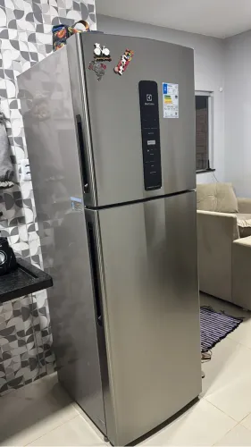 Geladeira inox inverter A+