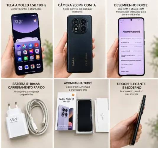 XIAOMI REDMI NOTE 14 PRO 5G 256GB
