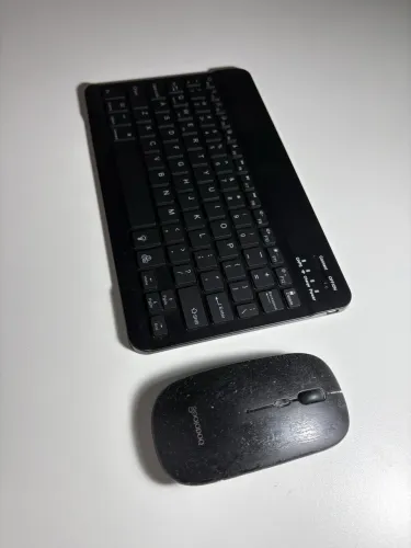 Kit Teclado e Mouse sem fio (ideal para iPad, Galaxy Tab Samsung Apple)