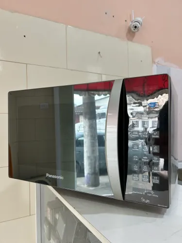 Microondas Panasonic todo inox