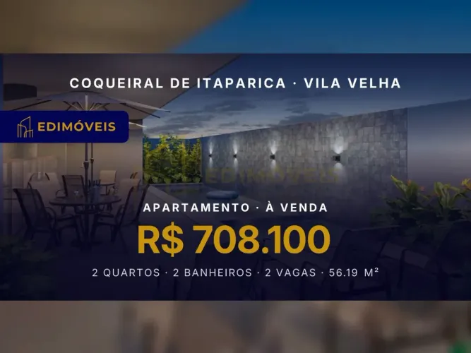 Viva com estilo: apartamento de 2 suítes em Coqueiral de Itaparica, ideal para famílias!