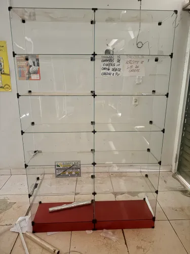 Expositor vidro