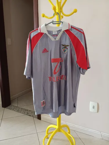 Camisa Benfica Away Adidas 1999/00 - com detalhes!