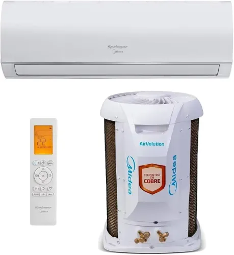 Ar-Condicionado Split 12000 BTUs Springer Midea Airvolution High Wall Fixo Só Frio