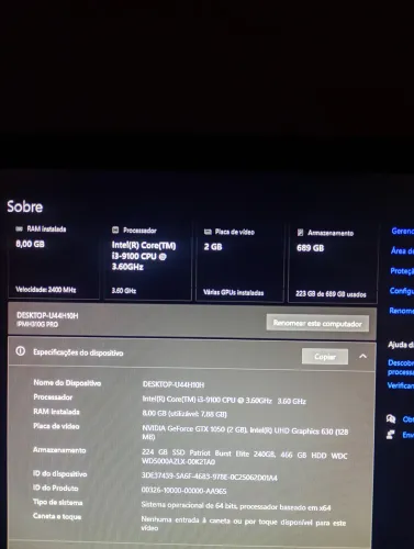 Pc completo pra brick