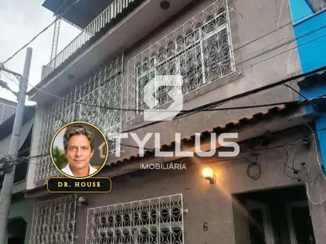 Casa de Vila Charmosa com Terraço e Churrasqueira no Méier! M68H