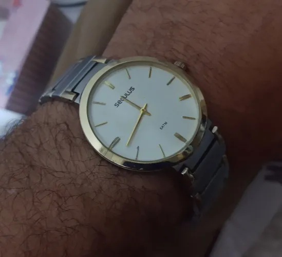 Relógio antigo séculos ORIGINAL ULTRA FINO prata e dourado RELIQUIA