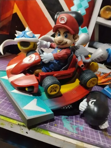 Action figure Mario Kart 1/8