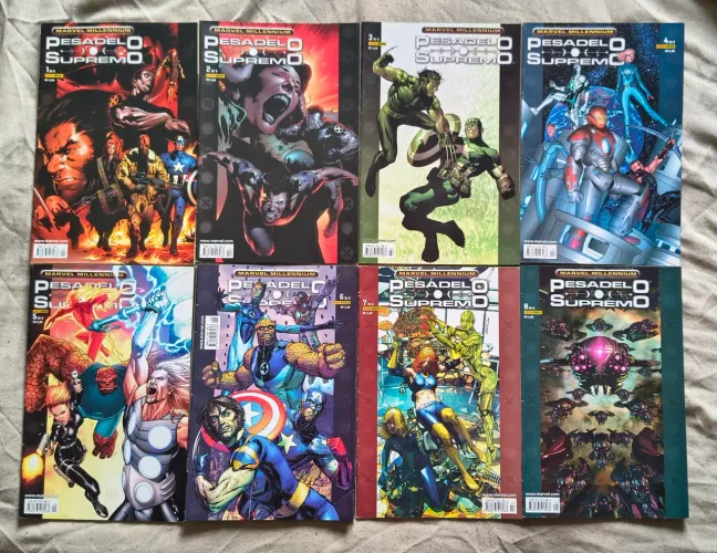 Hq Pesadelo Supremo - minissérie completa em 8 volumes