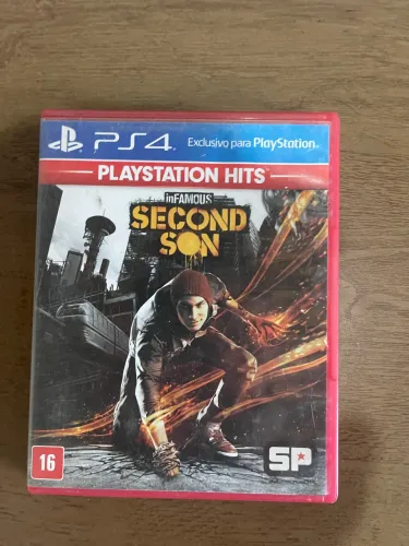 Infamous Second Son PS4 - Exclusivo Mídia Física Muito Conservado
