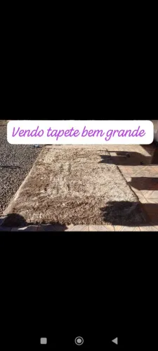 tapete bem grande e bonito ?