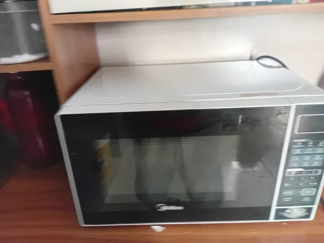 Microonda pouco tempo de comprado 