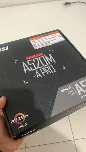 Placa mãe A 520 Pro msi 